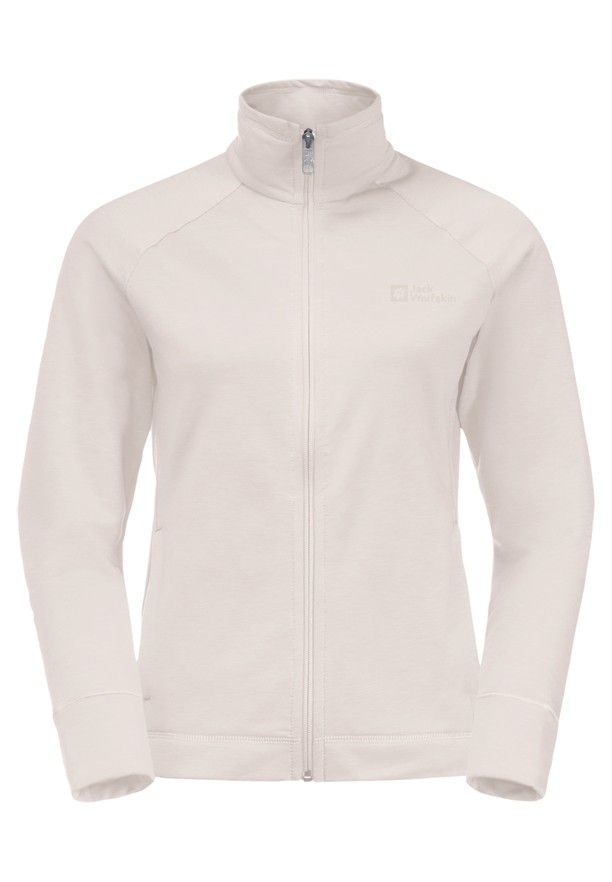 White Women Jack Wolfskin Waldsee Fleece Jackets | 76428411