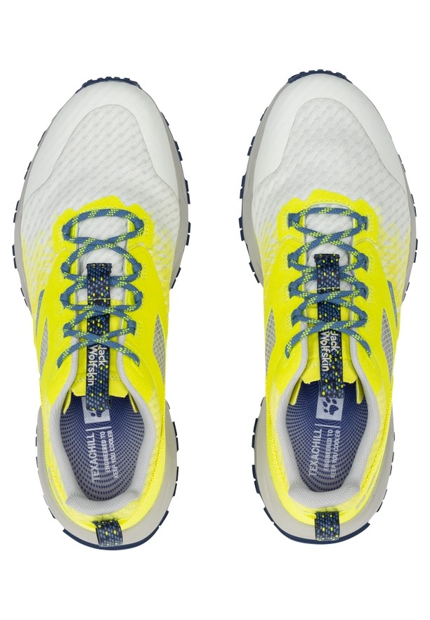 Yellow Men Jack Wolfskin Prelight Pro Vent Low Hiking Shoes | 15540392